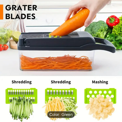 Picadora de verduras multifuncional,