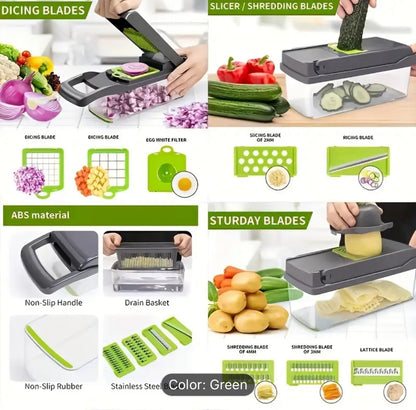 Picadora de verduras multifuncional,