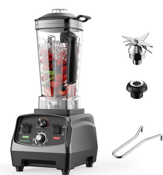 BioloMix Licuadora profesional, licuadora de batidos, licuadora para cocina 2000 W 