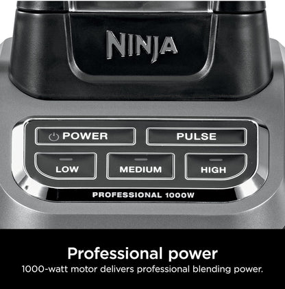 Licuadora profesional Ninja BL610, Negra 