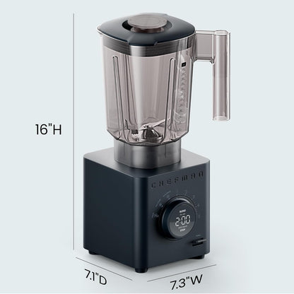 Chefman Obliterator - Batidora de encimera de 48 onzas para batidos, motor de 1380 W 