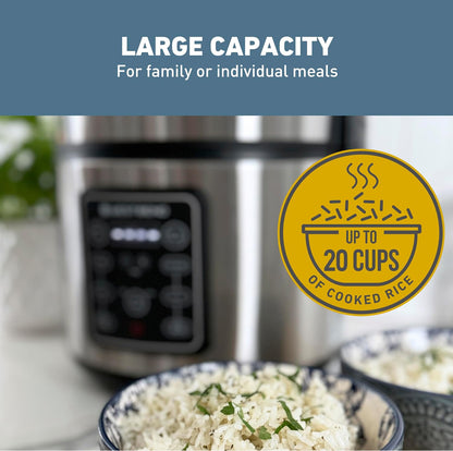 West Bend Olla multicocción de arroz y grano programable con 9 funciones preestablecidas 