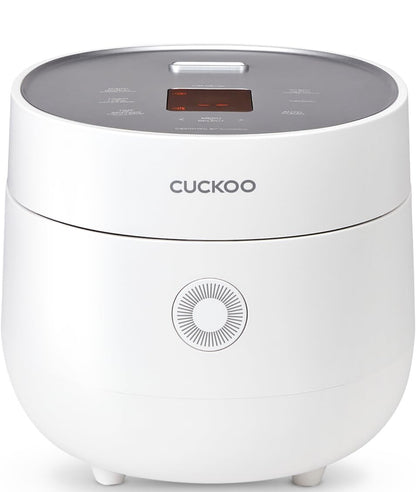 Cuckoo Olla arrocera eléctrica de 6 tazas sin cocer / 12 tazas cocidas, con tecnología de lógica difusa y temporizador 
