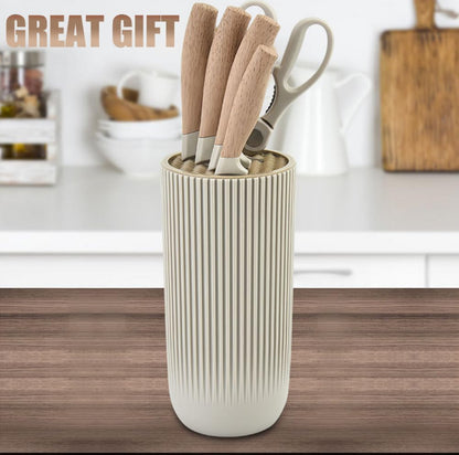 Juego de cuchillos de cocina negros de 6 piezas para el hogar, juego de cuchillos de chef afilados de acero inoxidable antiadherentes 