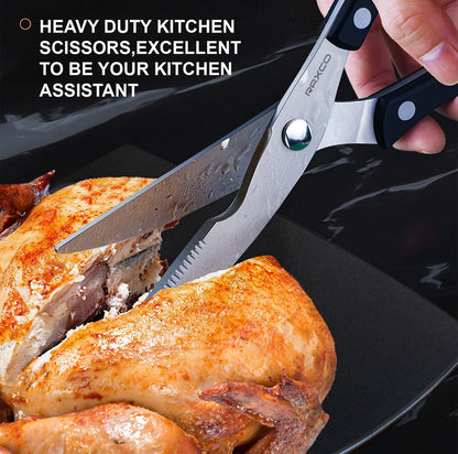 Juego de cuchillos para cocina, juego de cuchillos de cocina de 13 piezas. 