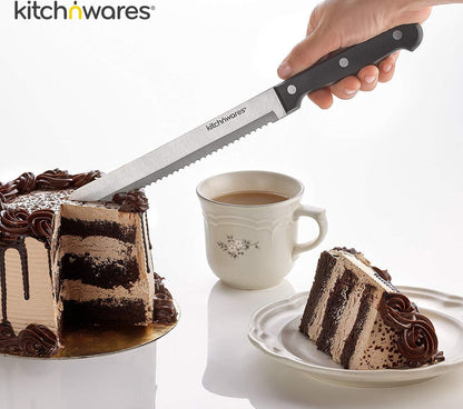 uego de cuchillos con bloque de madera, juego de 15 piezas que incluye cuchillo de chef 