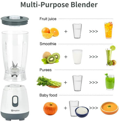 Licuadoras para cocina, licuadora portátil de viaje de 20 onzas sin BPA para batidos y batidos, bebidas proteicas