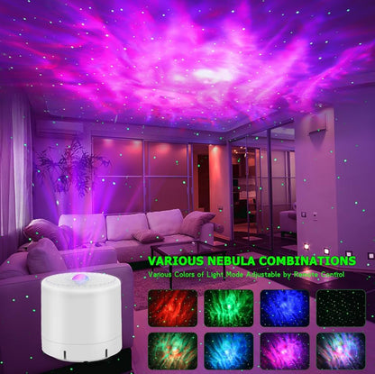 Proyector de galaxia, proyector de estrellas con temporizador y control remoto para decoración de dormitorio de adultos, día de San Valentín, fiesta, cumpleaños, luz nocturna de estrellas 