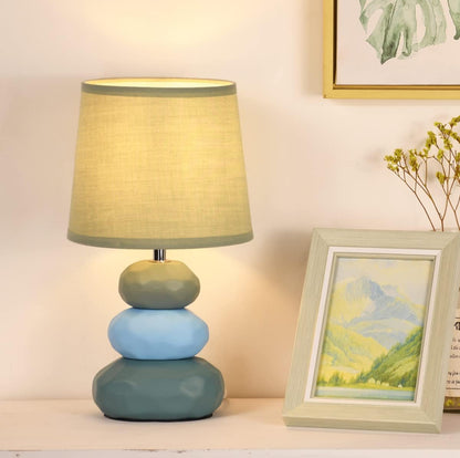 Lampwell BERO - Lámpara de mesa pequeña para sala de estar como lámpara de mesita de noche para dormitorio 
