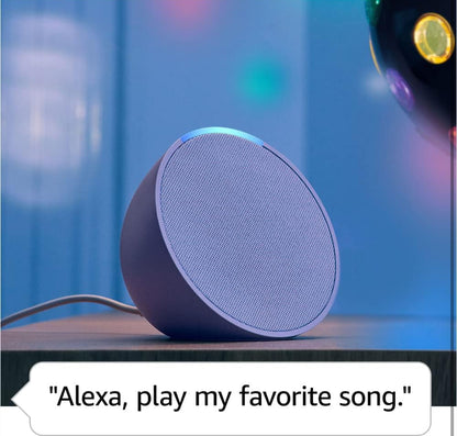 Amazon Echo Pop (modelo más reciente), Parlante inteligente y compacto con sonido definido y Alexa, Verde azulado 