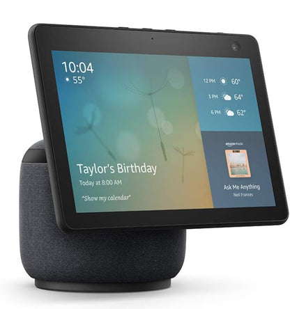 Echo Show 10 (3.ª generación) con certificado restaurado | Pantalla inteligente HD con movimiento y Alexa 
