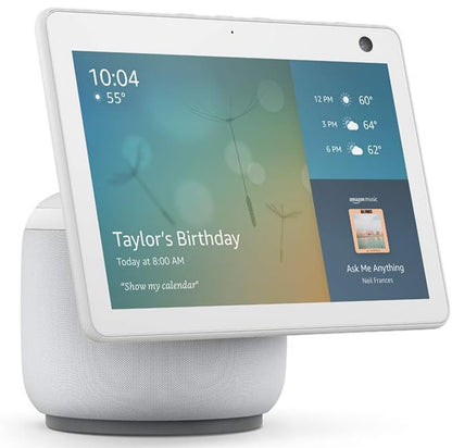 Echo Show 10 (3.ª generación) con certificado restaurado | Pantalla inteligente HD con movimiento y Alexa 