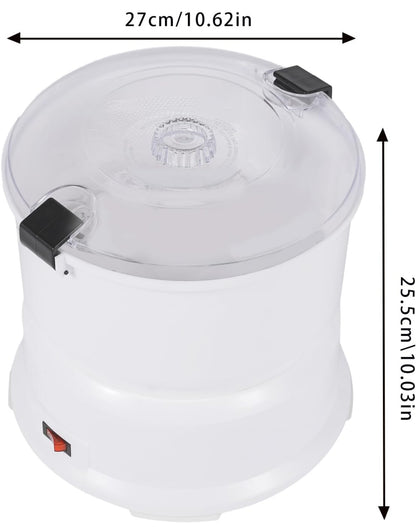Pelador eléctrico de patatas 85 W, máquina automática 
