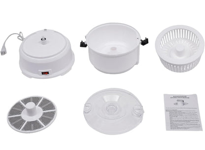 Pelador eléctrico de patatas 85 W, máquina automática 