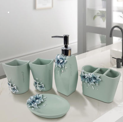 Juego de organizador de tocador de baño, almacenamiento de artículos de tocador. 