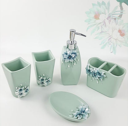 Juego de organizador de tocador de baño, almacenamiento de artículos de tocador. 