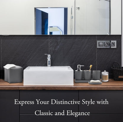 Juego de accesorios de baño, juego de 10 piezas de accesorios de baño 