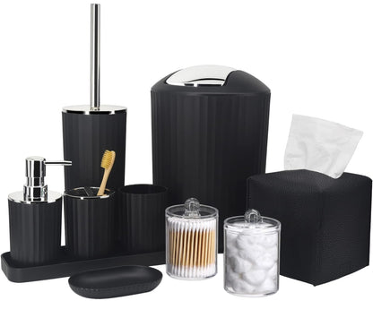 Juego de accesorios de baño, juego de 10 piezas de accesorios de baño 