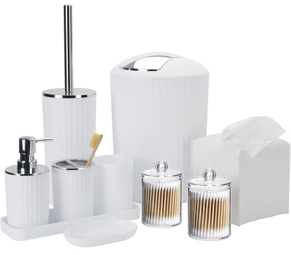 Juego de accesorios de baño, juego de 10 piezas de accesorios de baño 