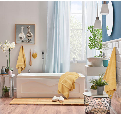 Utopia Towels - Juego de toallas de 8 piezas, 2 toallas de baño, 2 toallas de mano y 4 toallas faciales, 100% algodón hilado en anillo, 600 GSM 