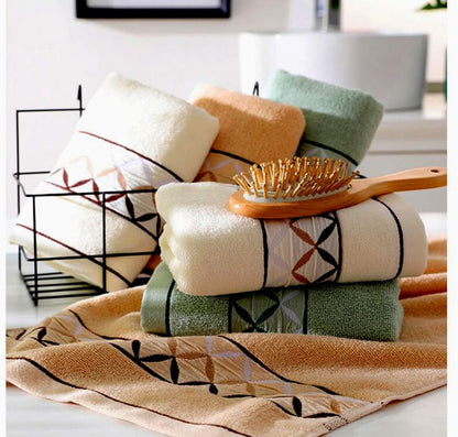 Paquete de 2 toallas de mano, de algodón, toallas 100% algodón para el rostro, toalla suave duradera y altamente absorbente para baño, de lujo, de alta calidad, spa, hotel, camping, gimnasio (14 x 30 pulgadas) 