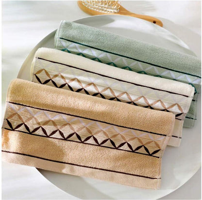 Paquete de 2 toallas de mano, de algodón, toallas 100% algodón para el rostro, toalla suave duradera y altamente absorbente para baño, de lujo, de alta calidad, spa, hotel, camping, gimnasio (14 x 30 pulgadas) 
