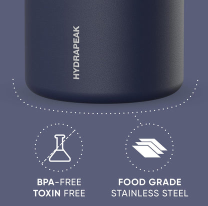 Hydrapeak Termo de acero inoxidable de 32 onzas con aislamiento al vacío