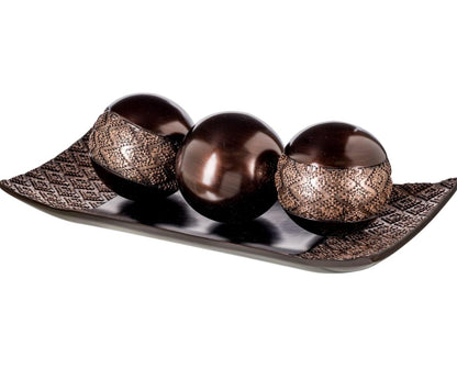 Creative Scents Dublin - Juego de bandeja decorativa para comedor. 