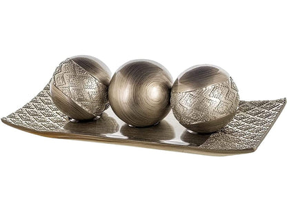 Creative Scents Dublin - Juego de bandeja decorativa para comedor. 