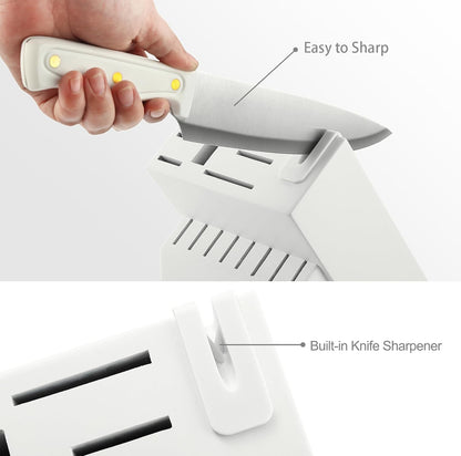 McCook® Juegos de cuchillos, juegos de cuchillos de cocina de acero inoxidable 