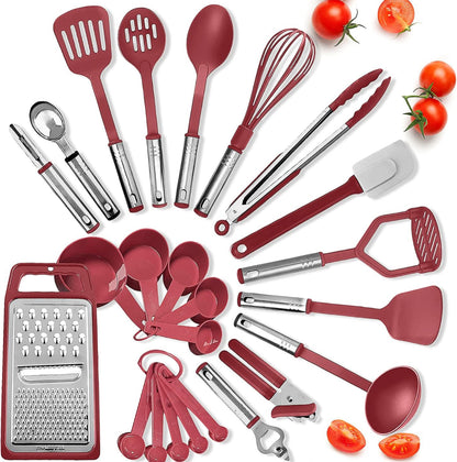 Juego de utensilios de cocina – 24 piezas de utensilios de cocina de nailon 