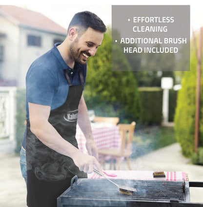 Kaluns Accesorios de parrilla, para hombres y padres, para parrilla al aire libre, acero inoxidable 