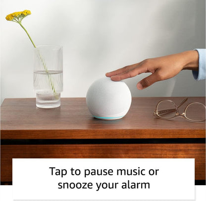 Amazon Echo Dot (modelo más reciente): parlante Alexa con sonido vibrante 