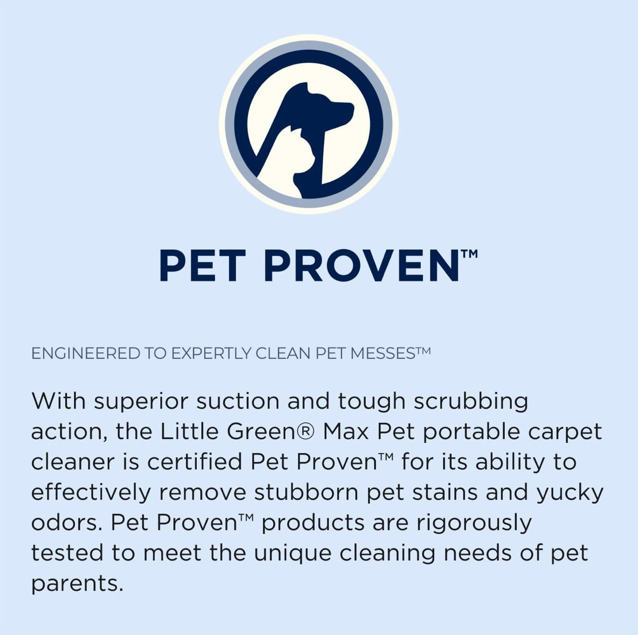 BISSELL® Little Green® Max Pet - Limpiador profundo portátil para alfombras y tapicería 