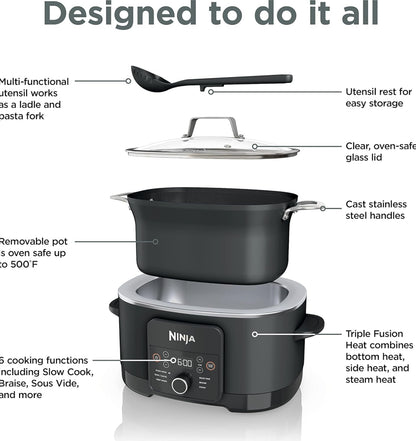 Ninja MC1010 Foodi PossibleCooker PLUS - Sous Vide y Prueba 6 en 1