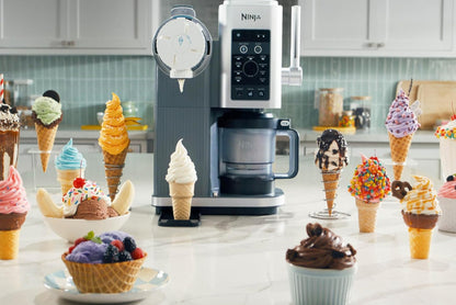 Ninja Swirl by CREAMi - Máquina para hacer helado y servir suave, sorbete, batido, yogur congelado