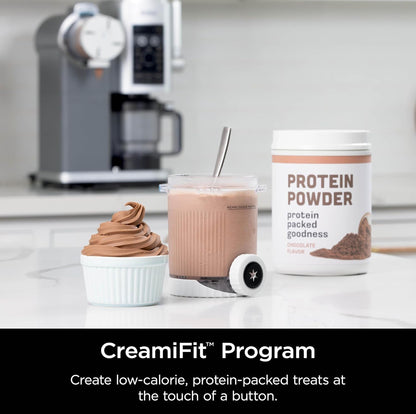 Ninja Swirl by CREAMi - Máquina para hacer helado y servir suave, sorbete, batido, yogur congelado