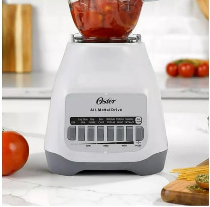 Oster Sistema de cocina clásico 2 en 1 licuadora y procesador de alimentos 700 W sin BPA