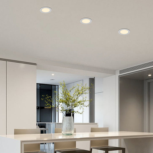 12-Pack 4 Inch Ultra-Thin LED Recessed Ceiling Light