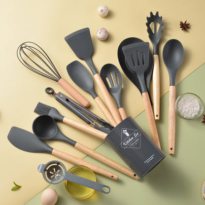 Juego de Utensilios de Cocina de Silicona