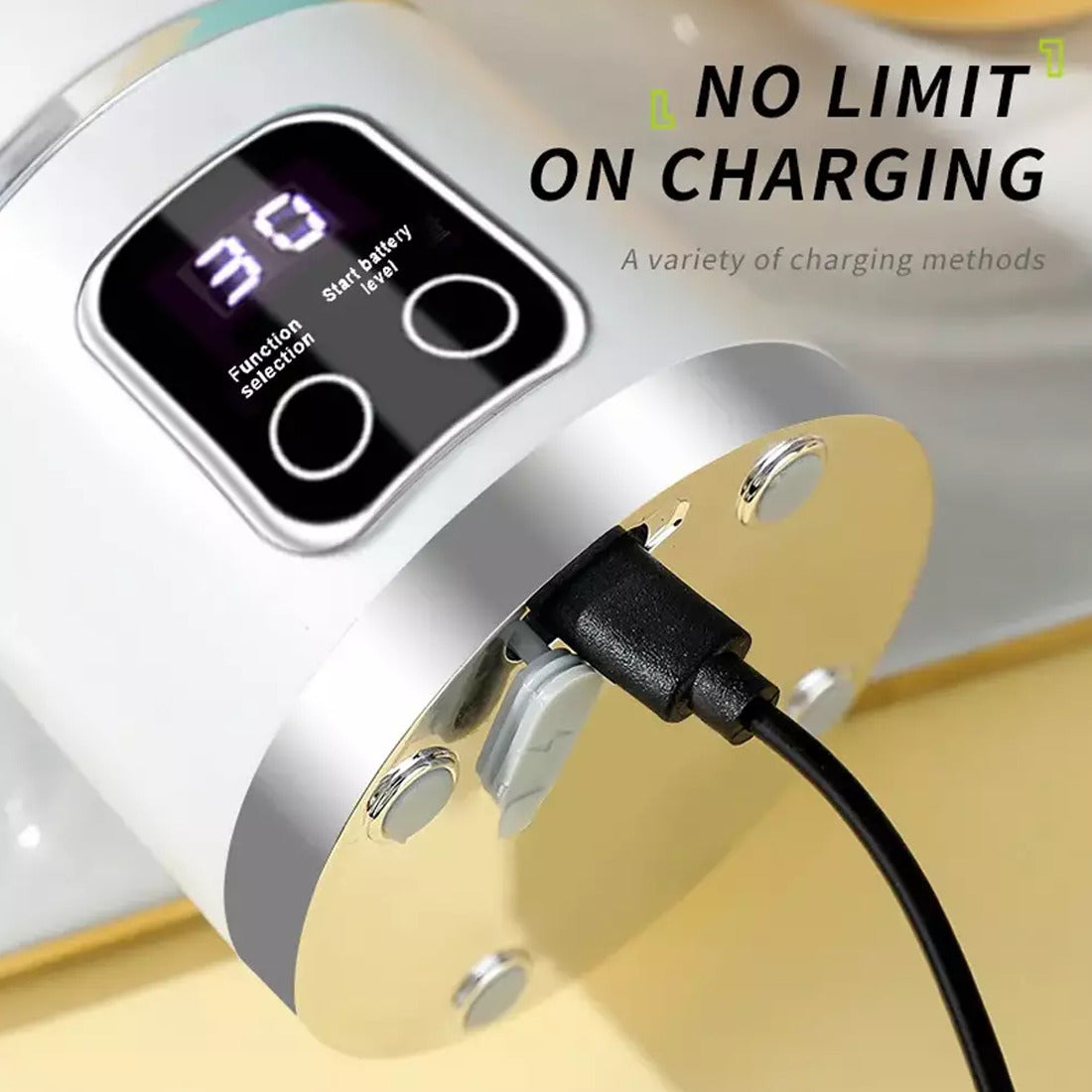Portable USB Rechargeable Juicer Cup Electric Mixer