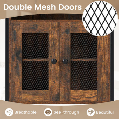 Over-The-Toilet Storage Cabinet With Heavy-Duty Metal Frame