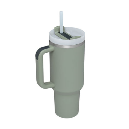40 Oz Tumbler Straw Insulated, Stainless Steel